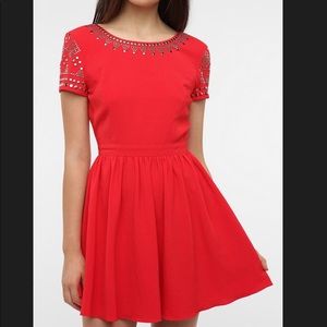 Staring at Stars red dress